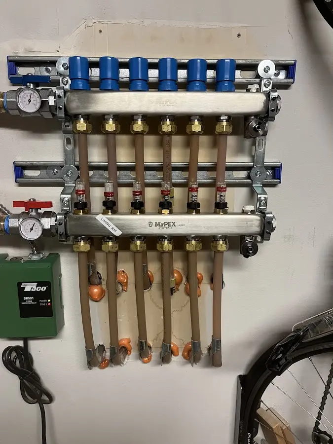 Plumber performing Leak Detection at a residential property in Kearny