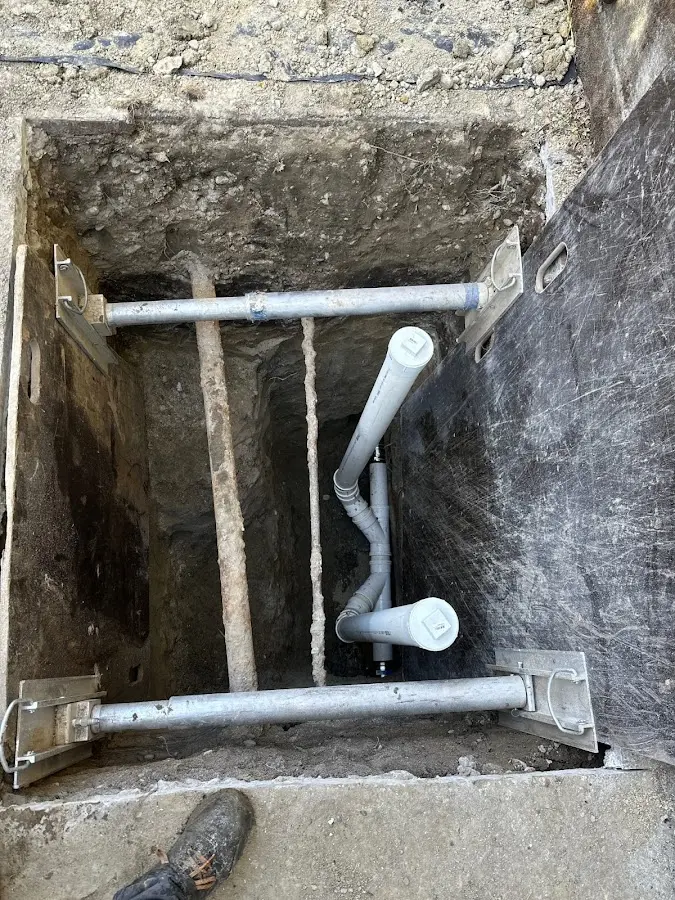 Experienced plumber completing Gas Line Repair work in Kearny